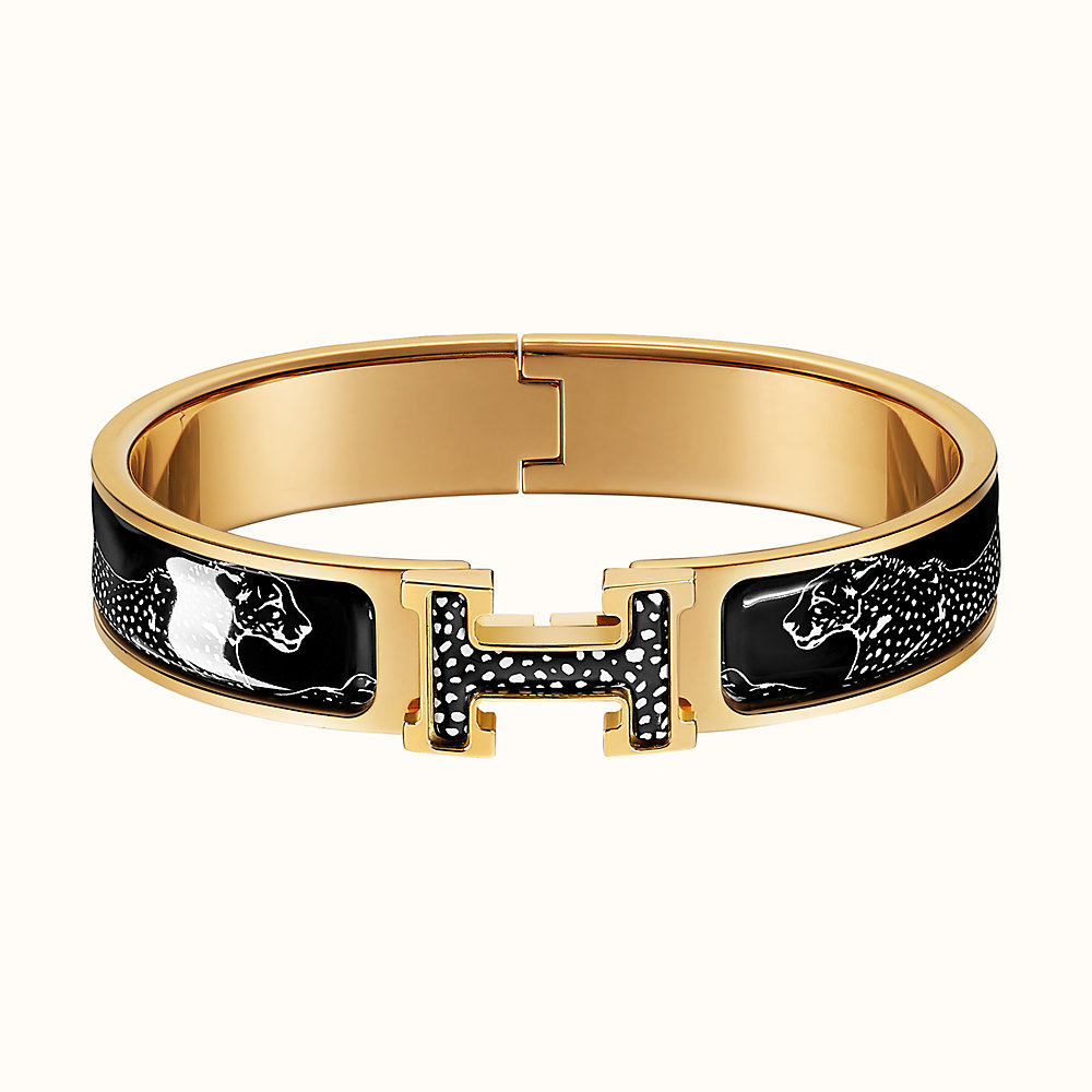 Clic H Guepards bracelet | Hermès USA
